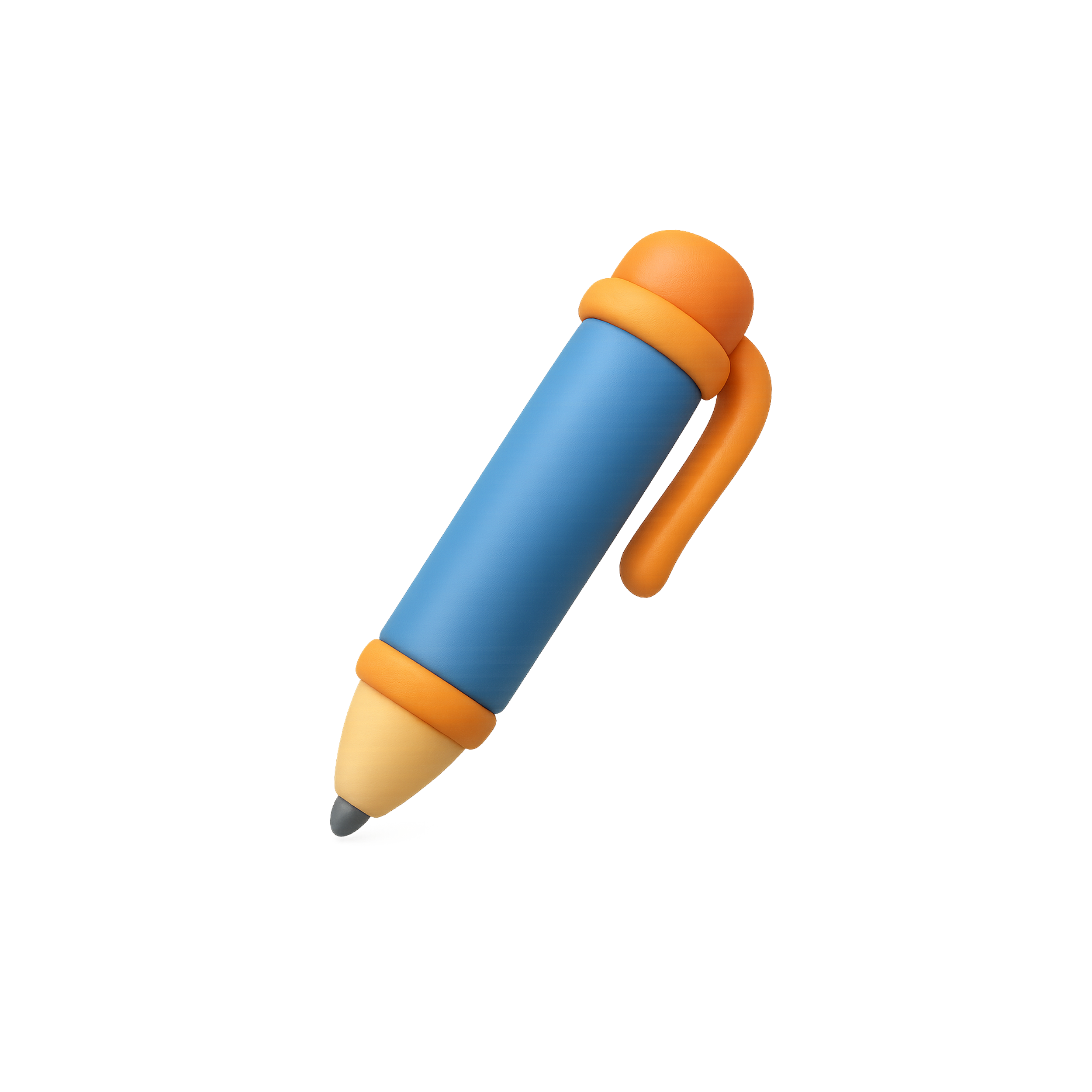 구두 계약 대신 법적 효력이 있는 표준 계약서 작성을 의미하는 펜 아이콘